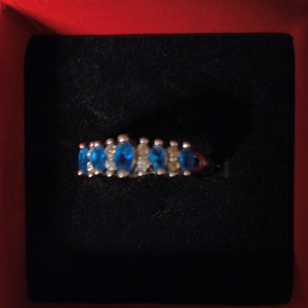 Multi-Marquise Birthstone Ring In Special Packaging